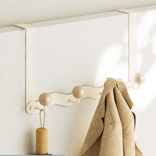 Over Door Coat Rack and Towel Hanger