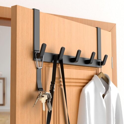 Over The Door Hooks Hanger for Winter Coat and Towel