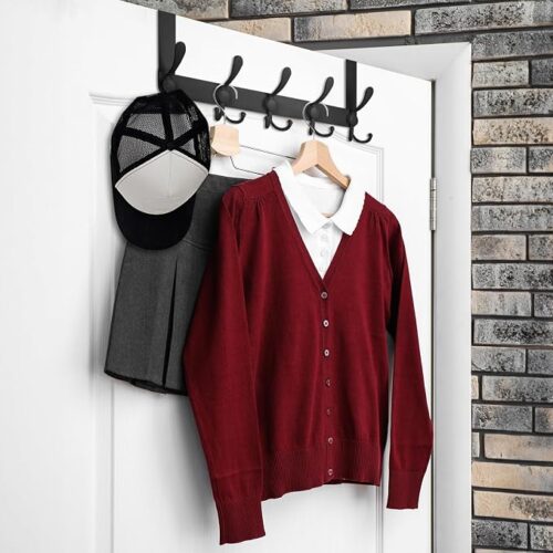 Over The Door Hooks Heavy Duty Tri Coat Rack
