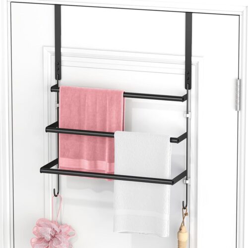 Over The Door Towel Rack Stainless Steel Towel Bar