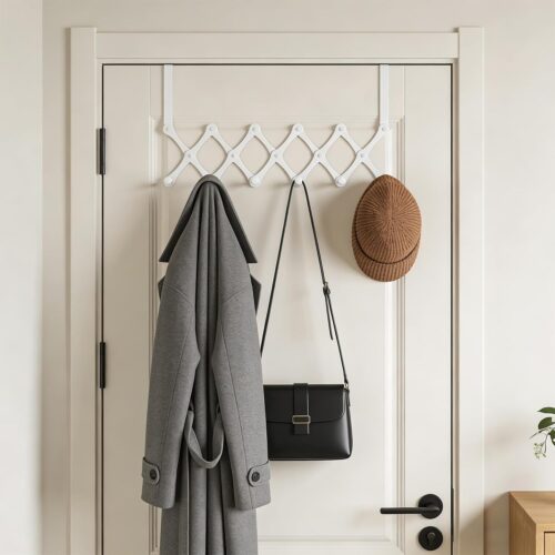 Over The Door Hook Rack Heavy Duty No Drill Hanger