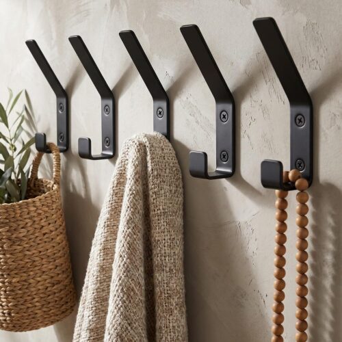 Multifunctional Decorative Coat Hook for Wall Mount